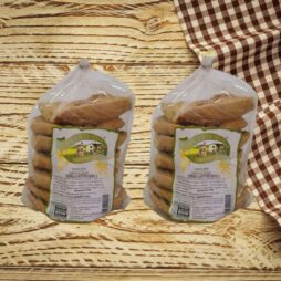 Fresella rotonda bianca